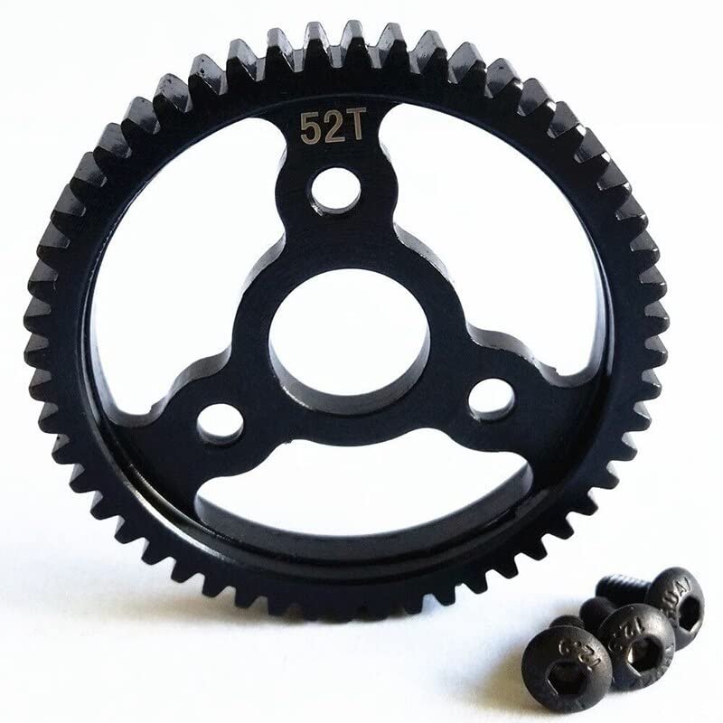 Replacement Part For 1pc Harden Steel Spur Main Gear 50T 52T 32P 0.8M For Stampede Rustler 4x4 6842 6843 Rc Accessories - (Color: 52T)