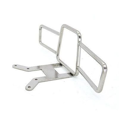 Replacement Part For WPL D12 1/10 RC Car Drift Truck Parts Metal Front Bumper Decor - (Color: Silver)