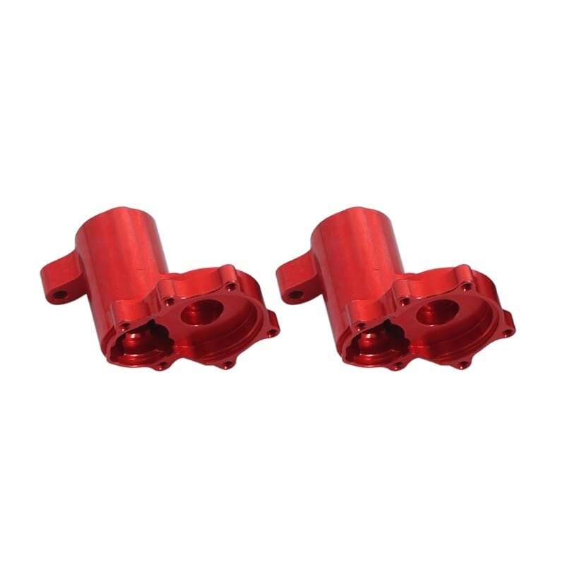 Replacement Part For 2Pcs Aluminum Alloy Rear Inner Portal Housing Bushing RER11407 For Redcat GEN8 Racing RC Car Upgrade Parts - (Color: Red)