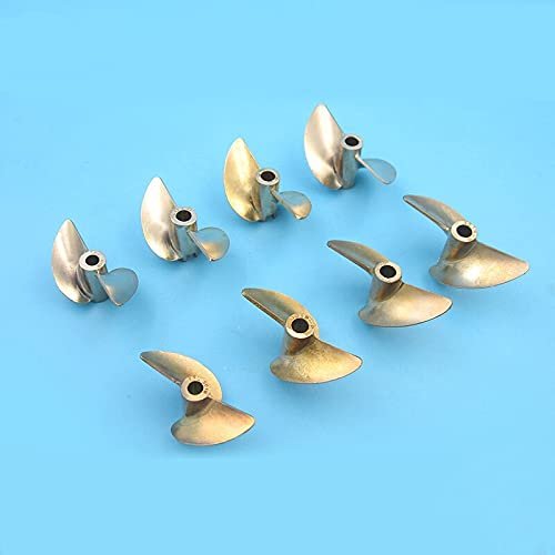 Replacement Part For 1PC P1.9 Copper Propeller 36mm 37mm 38mm 40mm 42mm 45mm Brass Proppellers 4mm 4.76mm Hole CW CCW Props For RC Boats DIY Parts - (Color: 45x4mm CCW)