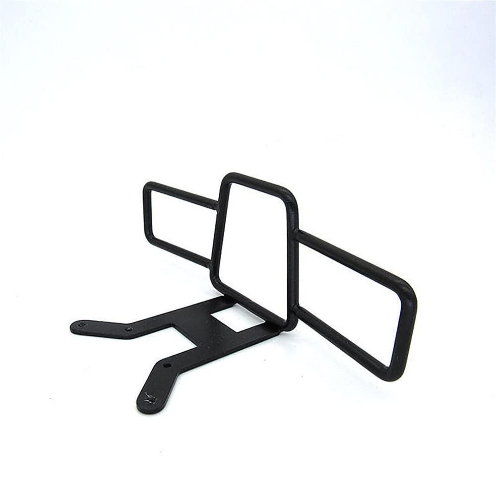 Replacement Part For WPL D12 RC Model Car Metal Front/Rear Bumper Anti-collision Bar With Hook Repair Parts - (Color: Black Front Bumper)