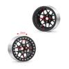 Replacement Part For Top-quality 2.2 Inch Alloy Beadlock Wheel Rims RC 1:10 Rock Crawler Wheels Rims Hub For RC Crawler SCX10 Wraith 90018 - (Color: Silver And Black) view 3