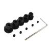 Replacement Part For 5 Pcs 48P RC Pinion Gear Durable 3.17mm 17T 18T 19T 20T 21T Teeth Tooth view 3