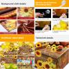 Sunflower Birthday Party Decorations Supplies Sunflower Balloon Arch Kit Include Backdrop Banner Tablecloths Balloons Garland for Theme Wedding Birthday Party Decor view 4