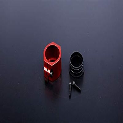 Replacement Part For CNC Metal Clamp Of Exhaust Pipe For 1/5 5B 5T 5SC Rc Car Parts - (Color: Orange)