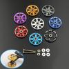 Replacement Part For 4Pairs 15464 Guide Wheel 19mm Hollow Guide Pulley With Washers Screws Nuts Guide Rollers For RC Mini 4WD Car DIY Parts - (Color: Green) view 2
