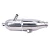 Replacement Part For Polished Tuned Side Exhaust Muffler Pipe Tubing/Spring Right Hand For 1/10 Nitro RC Car Redcat view 1