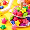 Sotiff 100 Pack Star Stress Balls Bulk Stress Relief Balls with Motivational Quotes Mini Inspirational Foam Party Favors Gifts for Kids Adults Anger Fidget Relief Exercise(Bright Colors) view 4