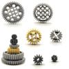 116 pcs Technical Gears Axle Pin Connectors - Wheels Connectors Rack Gear Car Building Brick Accessories Pieces Sets Compatible with Mindstorms Building Bricks Block Technical Toys (116 TECH PARTS) view 3