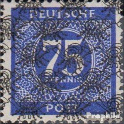 Bizonal (Allied Cast) 67II DD, doppelter Print unmounted Mint/Never hinged ** MNH 1948 Spirula (Gridded) (Stamps for Collectors)