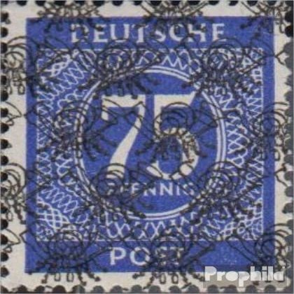 Bizonal (Allied Cast) 67II DD, doppelter Print unmounted Mint/Never hinged ** MNH 1948 Spirula (Gridded) (Stamps for Collectors)