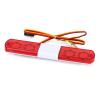 LAFEINA Multi-Function LED Police Flash Light Bar Lamp for 1/10 1/8 1/12 RC Model Car WPL D12 HSP TRX4 Tamiya CC01 D90 SCX10 (115mm Red) view 1
