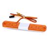 LAFEINA Multi-Function LED Police Flash Light Bar Lamp for 1/10 1/8 1/12 RC Model Car WPL D12 HSP TRX4 Tamiya CC01 D90 SCX10 (115mm Yellow) view 1