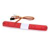 LAFEINA Multi-Function LED Police Flash Light Bar Lamp for 1/10 1/8 1/12 RC Model Car WPL D12 HSP TRX4 Tamiya CC01 D90 SCX10 (145mm Red) view 1