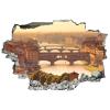 3D Broken Wall Stickers Stickers Florence 36 x 24 Inch Removable Wall Decal, Peel and Stick Landscape Wall Decor for Bedroom Living Room, Mural Art for Kids Boys Girls Gift view 2