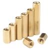 (10pcs) Brass Double PassHexagon Post,Motherboard Stand M4x50mm,Suitable for Model, Drone motherboards. view 1