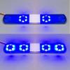 LAFEINA Multi-Function LED Police Flash Light Bar Lamp for 1/10 1/8 1/12 RC Model Car WPL D12 HSP TRX4 Tamiya CC01 D90 SCX10 (115mm Blue) view 4