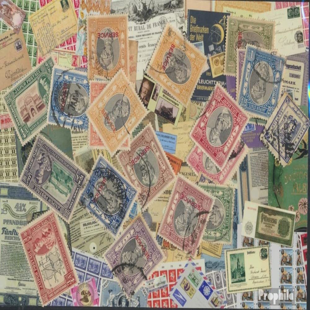 Jaipur 75 Various Stamps (Stamps for Collectors)
