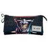 KARACTERMANIA DC Comics Joker Crazy Pencil Case Triple ECO, Black, 23 x 11 cm, Black/White, Talla nica, ECO Crazy Triple Pencil Case view 3