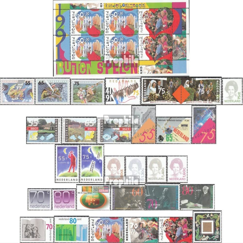 Netherlands 1396-1426 (Complete.Issue.) Volume 1991 completeett unmounted Mint/Never hinged ** MNH 1991 Voor het Child, Space, Beatrix U (Stamps for Collectors)