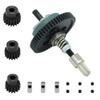 GLOBACT for 1/10 Slash 4X4 Slipper Clutch/Stampede 4X4/Rustle 4X4 Metal Steel Differential Gear 32P 54T Spur Gear with 15T/17T/19T Pinions Gear Sets Parts Upgrade Replace 6878 view 1