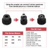 GLOBACT for 1/10 Slash 4X4 Slipper Clutch/Stampede 4X4/Rustle 4X4 Metal Steel Differential Gear 32P 54T Spur Gear with 15T/17T/19T Pinions Gear Sets Parts Upgrade Replace 6878 view 3