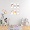 VEEDOO Rainbow Nursery Decor - Baby Room Dcor, Dinosaur Nursery Decor for Baby, Boho Nursery Playroom Decor, Great Kids Room Decoration - Boys and Girls, Set of 6  11x14 (Unframed) Made in USA view 4