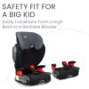 Britax Highpoint Backless Belt-Positioning Booster Seat, SafeWash Black Ombre view 2