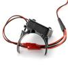 Power Hobbies Aluminum Heatsink 1/5 Dual High Speed Cooling Fans w/Covers (Black) view 3
