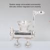 Meat Grinder Toy Miniature Hand Crank Meat Mincer for Kids Ages 3 and up view 3
