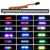 GLOBACT RC Light Bar With 24 Lamp Beads - 20 Light Modes, 155mm Roof Lamp for 1/10 Scale Slash TRX-4 Bronco Trx6 Arrma Axial Scx10 I II RC4WD Crawler Truck Accessories view 1