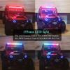GLOBACT RC Light Bar With 24 Lamp Beads - 20 Light Modes, 155mm Roof Lamp for 1/10 Scale Slash TRX-4 Bronco Trx6 Arrma Axial Scx10 I II RC4WD Crawler Truck Accessories view 2