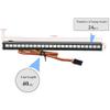 GLOBACT RC Light Bar With 24 Lamp Beads - 20 Light Modes, 155mm Roof Lamp for 1/10 Scale Slash TRX-4 Bronco Trx6 Arrma Axial Scx10 I II RC4WD Crawler Truck Accessories view 3