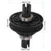 Dilwe Belt Drive Differential 38T 15 x 10 x 4mm with Bearing for S XIS CS D4 D5 1/10 RC Car Spare Parts, Black Differential Diff Gear Set RC Differential Gear Replacement view 2