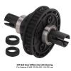 Dilwe Belt Drive Differential 38T 15 x 10 x 4mm with Bearing for S XIS CS D4 D5 1/10 RC Car Spare Parts, Black Differential Diff Gear Set RC Differential Gear Replacement view 3