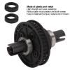 Dilwe Belt Drive Differential 38T 15 x 10 x 4mm with Bearing for S XIS CS D4 D5 1/10 RC Car Spare Parts, Black Differential Diff Gear Set RC Differential Gear Replacement view 4