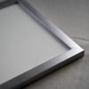 13x39 Puzzle Frame Kit with Glue Sheets | Silver Modern Picture Frame | Real Wood with UV Resistant Acrylic Front | Made to Preserve and Display Puzzles Measuring 13x39 Inches view 2