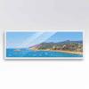 13x39 Puzzle Frame Kit with Glue Sheets | White Mid Century Picture Frame | Real Wood with UV Resistant Acrylic Front | Made to Preserve and Display Puzzles Measuring 13x39 Inches view 2