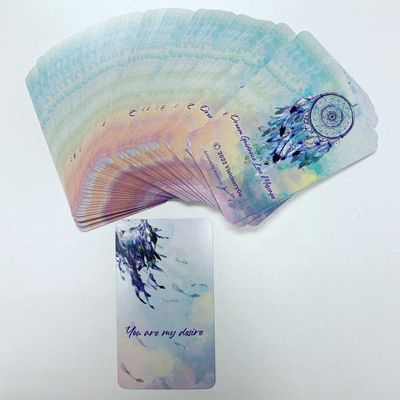 VisionaryGu Dream Guidance Love Messages Oracle Deck, Love, Romance and Twin Flame Oracle Cards,  54 Love Oracle Cards