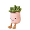 CHELEI2019 9.8" Succulent Potted Plush,Funny Christmas Stuffed Succulent Plant Toy Gift,Pink view 1
