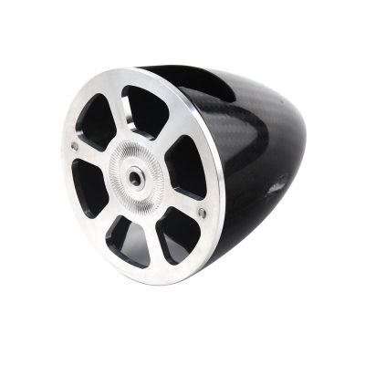 ZHIPAIJI 1Pc Carbon Fiber Spinner Cone for RC Electric Airplane 2 Blades Propeller Multi-Size 1.75" / 2"/ 2.25" / 2.5"/ 3" / 3.5" / 4" Drone Propeller Spare Part (Color : 57mm)