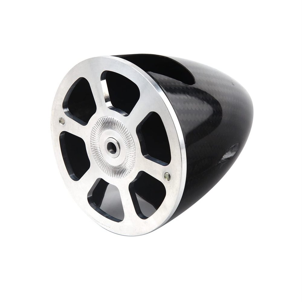 ZHIPAIJI 1Pc Carbon Fiber Spinner Cone for RC Electric Airplane 2 Blades Propeller Multi-Size 1.75" / 2"/ 2.25" / 2.5"/ 3" / 3.5" / 4" Drone Propeller Spare Part (Color : 57mm)