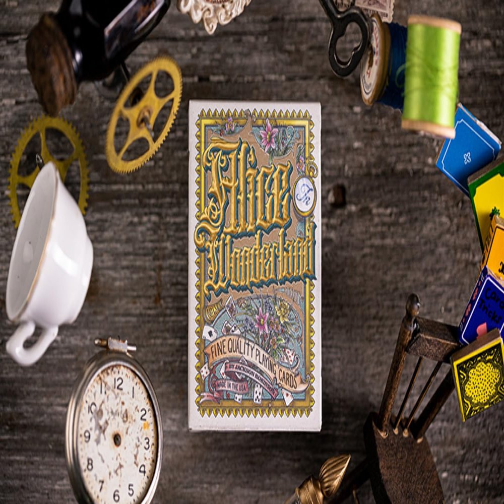 Murphy's Magic Supplies, Inc. Alice in Wonderland Playing Cards by Kings Wild