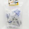 Power Hobbies Powerhobby Tamiya TT-02 Aluminum Upgrade Kit TT02 Arms/Motor Mount/Shocks/Battery/Drive Shaft (Blue) view 2
