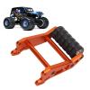 VGEBY RC Rear Wheel, Adjustable Wheelie Bar Kit for 1/8 LMT Solid Axle 4WD Truck, Upgrade Kit for RC Car, Compatible with LOS04022, Remote Control Car Accessories for Enthusiasts, Hobbyists view 1