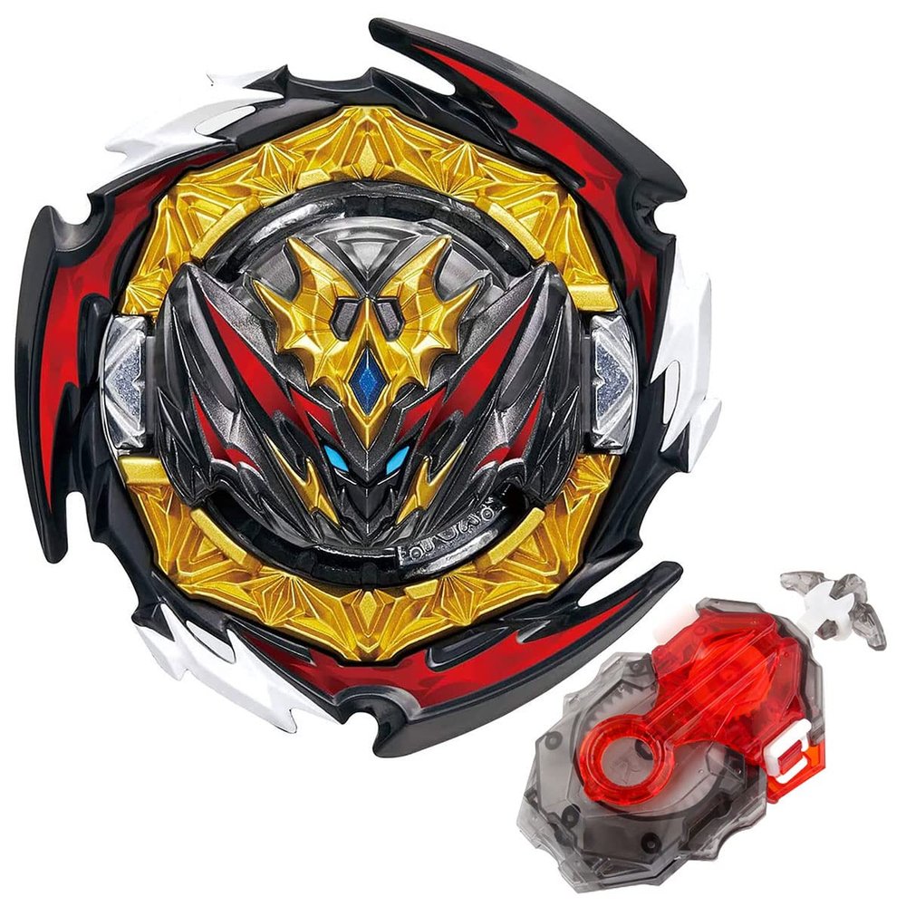 Battling String Bey Launcher, Dynamite Belial Top Burst Launcher Set, DB Left and Right Spin Launcher Compatible with All Bey Burst Series - Gray