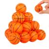 Urspasol 20 PCS 1.6 inch Foam Basketball Stress Ball Small Mini Sports Squeeze Ball Basketball Party Favors for Kids Stress Relief Toy School Carnival Reward view 1