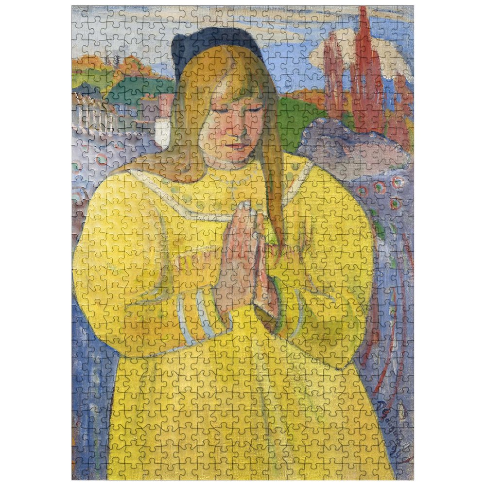 MyPuzzle Paul Gauguins Young Christian Girl 1894 - Premium 500 Piece Jigsaw Puzzle for Adults