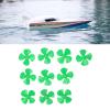01 02 015 Boat Propellers, Lightweight Propeller Replacement for DIY Toys for Craft(Green) view 3