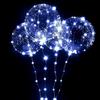 10 PACKS LED Bobo Balloons,Transparent LED Light Up Balloons,Helium Style Glow Bubble Balloons with String Lights for Party Birthday Wedding Festival Decorations (White) view 3